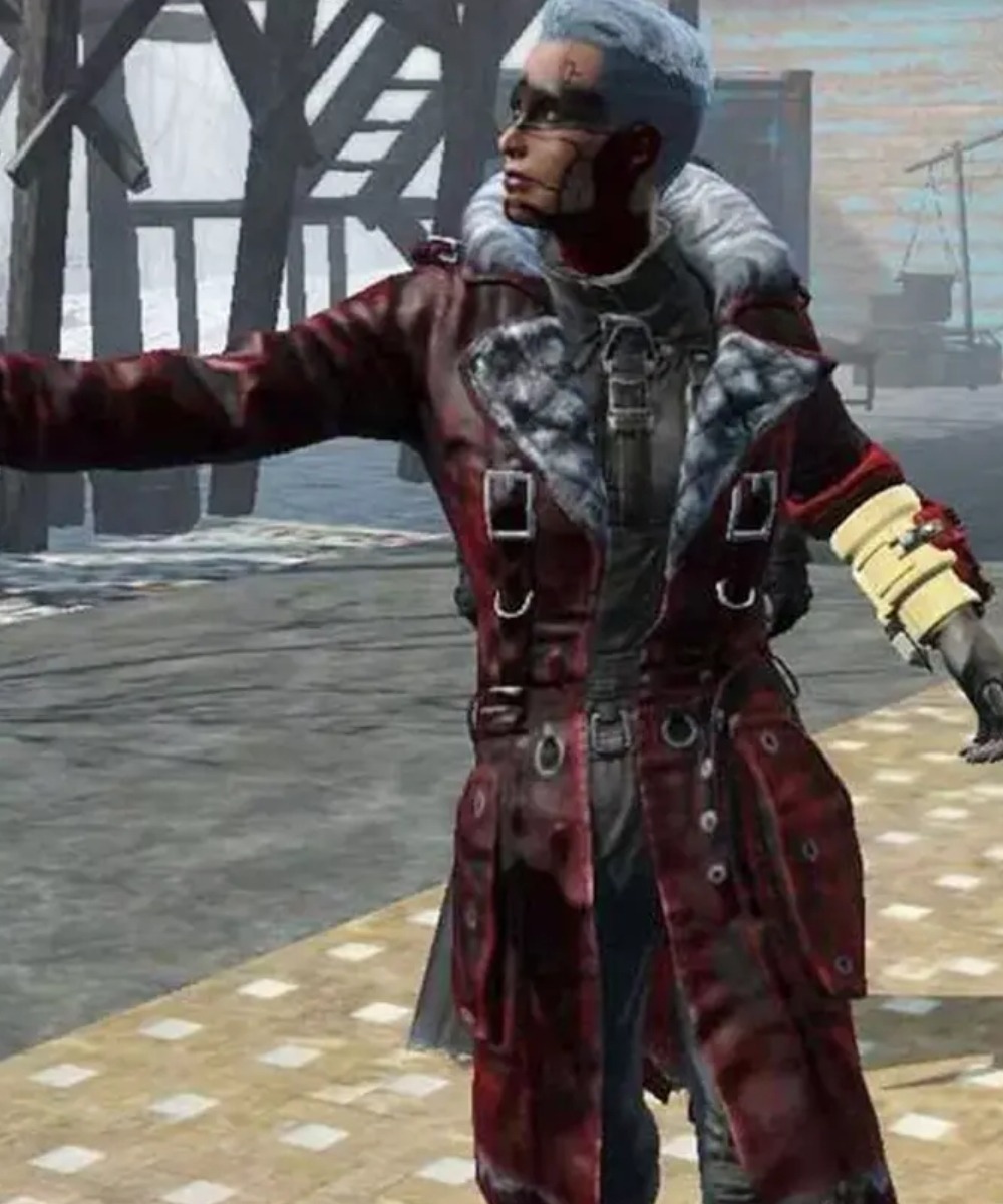 Nuka Raider Fallout 4 Red Long Leather Coat