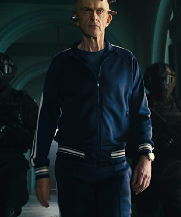 Peter Capaldi Suicide Squad Thinker Bomber Jacket