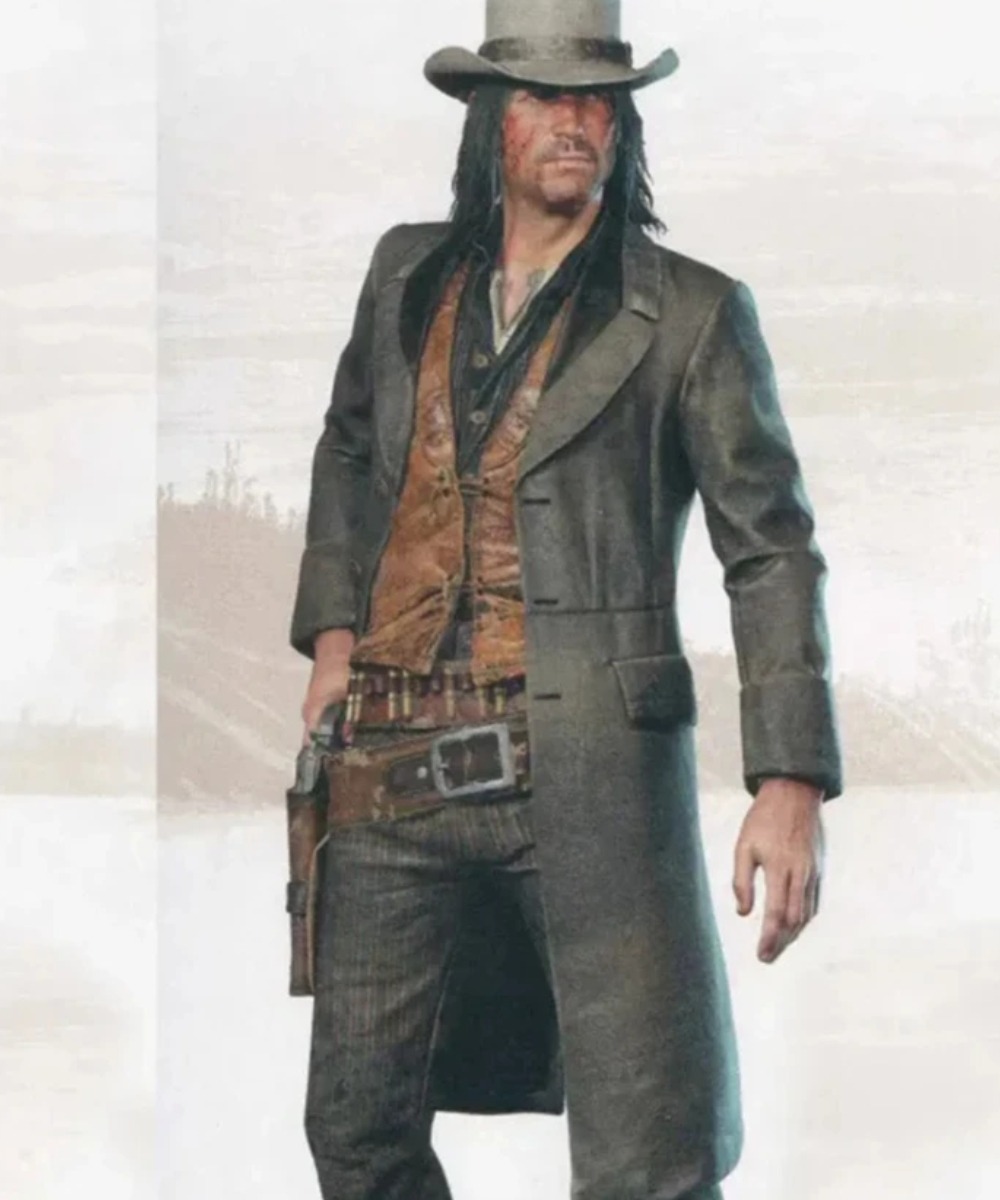 Red Dead Redemption 2 John Marston Trench Coat