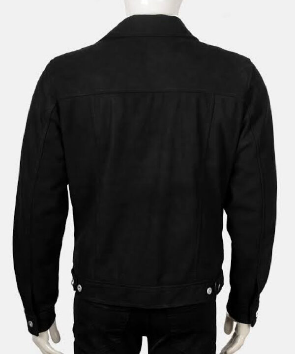 Rip Wheeler Black Suede Leather Ranch Jacket
