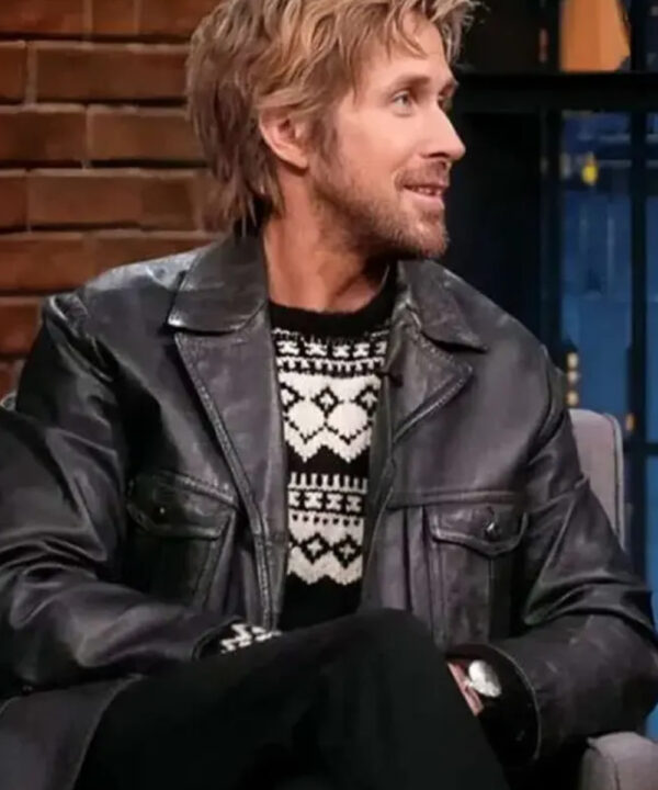 Ryan Gosling Late Night S13 Leather Jacket