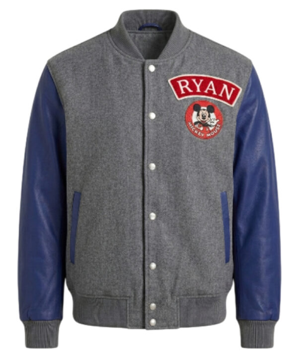 Ryan Gosling Mickey Mouse Club Varsity Jacket