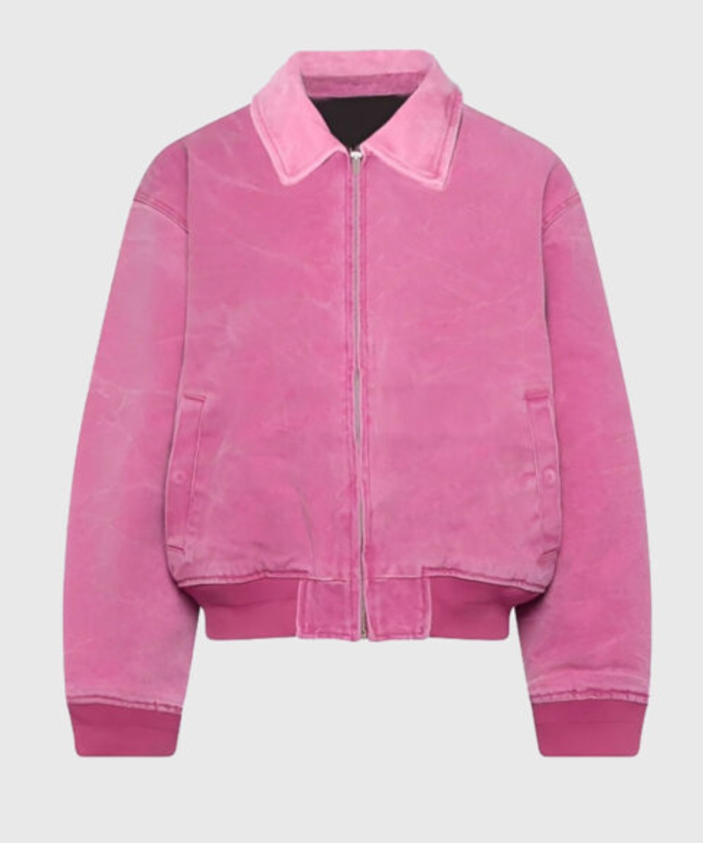 Ryan Gosling Pink Bomber Jacket