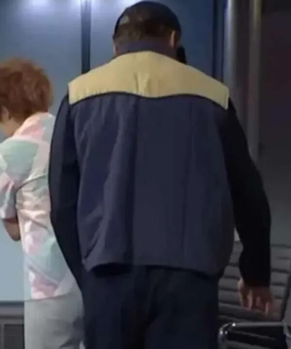Ryan Gosling SNL 2024 Blue and Beige Vest