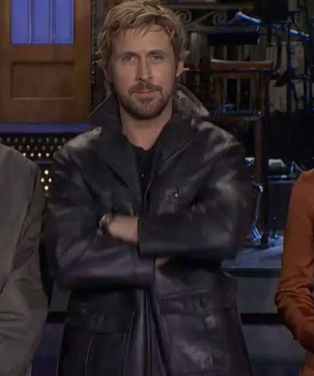 Ryan Gosling SNL Promo Leather Jacket