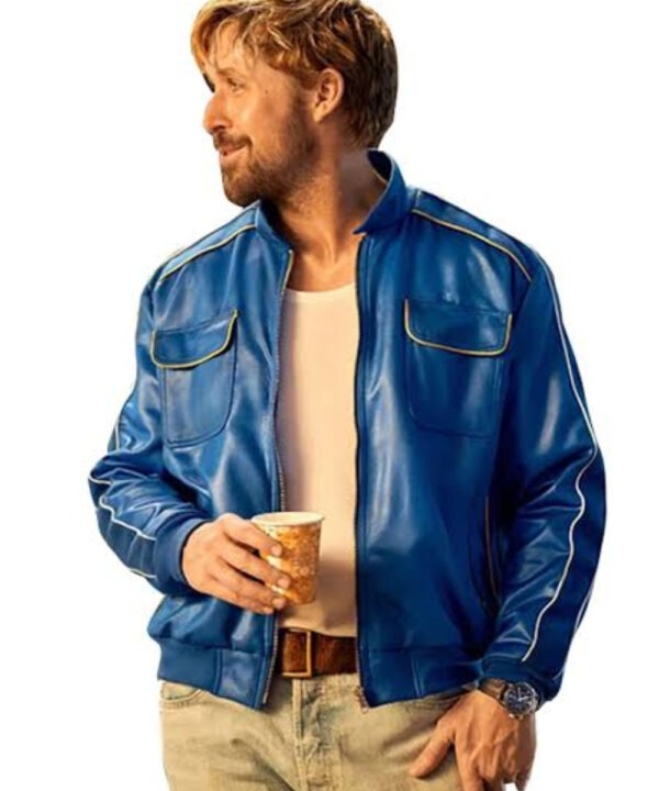 Ryan Gosling The Chase for Carrera Leather Jacket