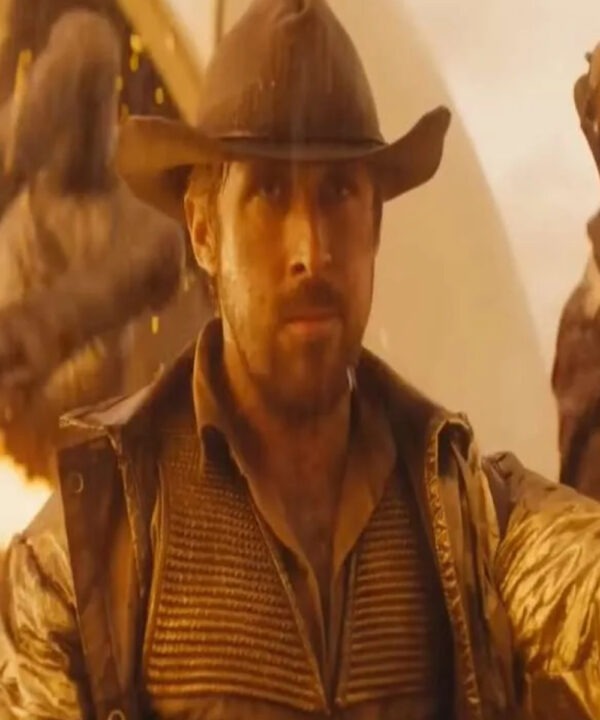 Ryan Gosling The Fall Guy Golden Coat