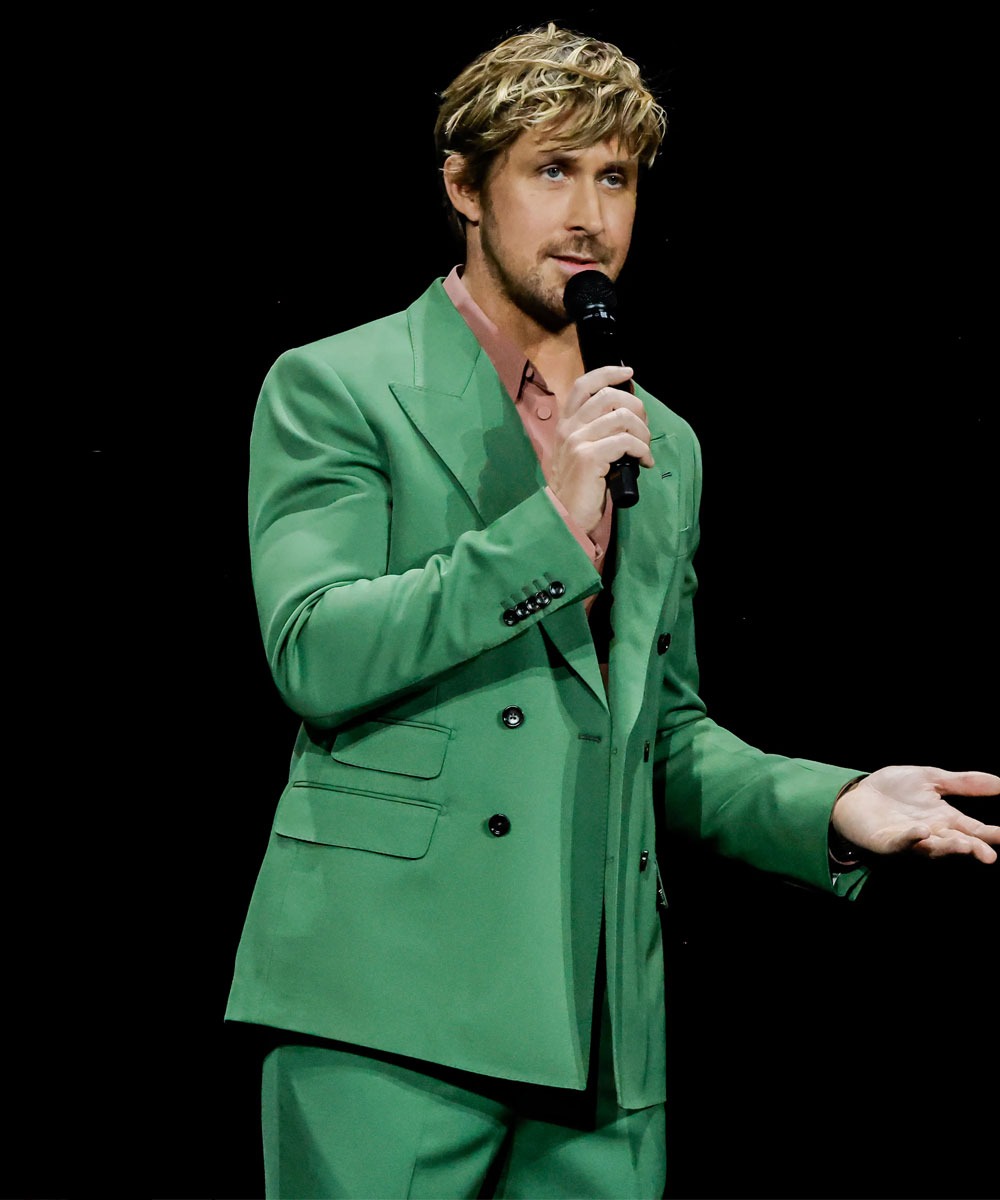 Ryan Gosling The Fall Guy Green Suit