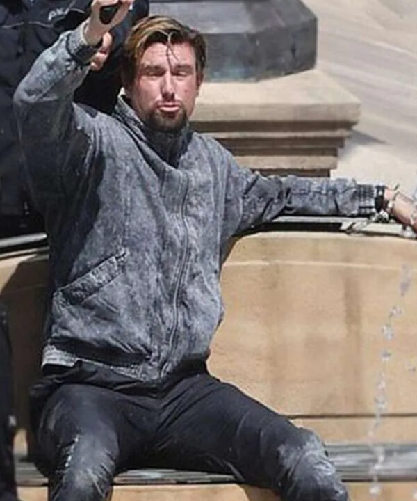 Ryan Gosling The Gray Man Grey Cotton Jacket