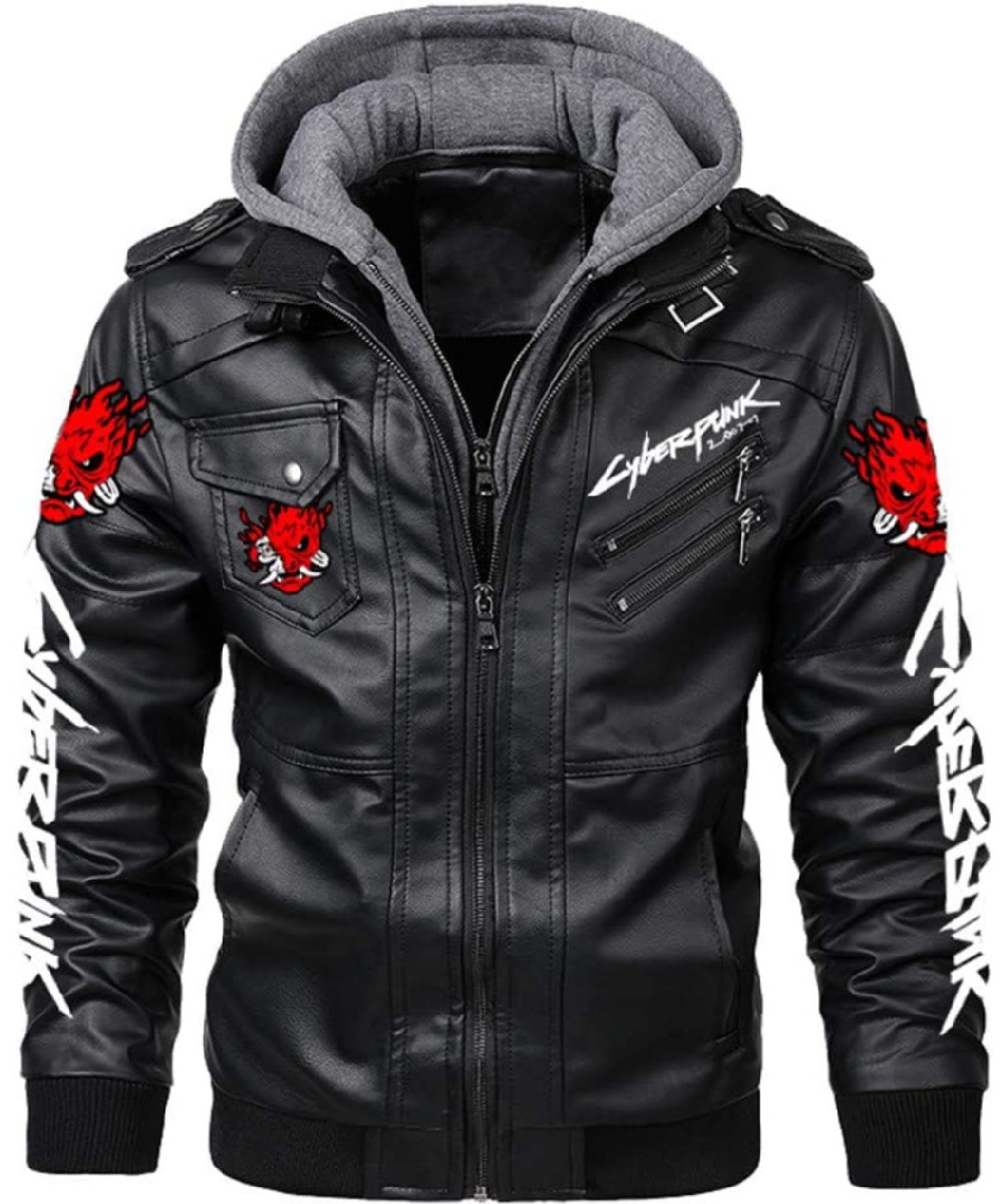 Samurai Black Genuine Leather Jacket