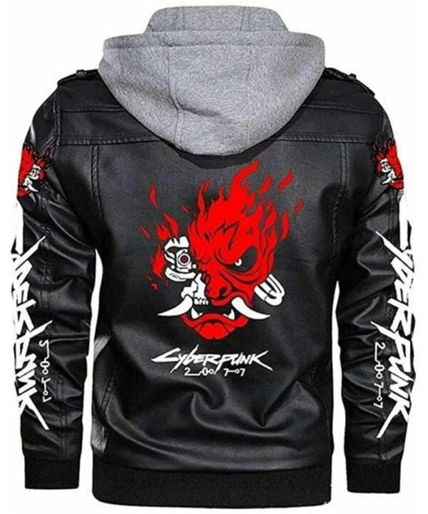 Samurai Black Genuine Leather Jacket