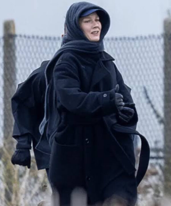 Sandra Hüller Project Hail Mary Black Wool Coat