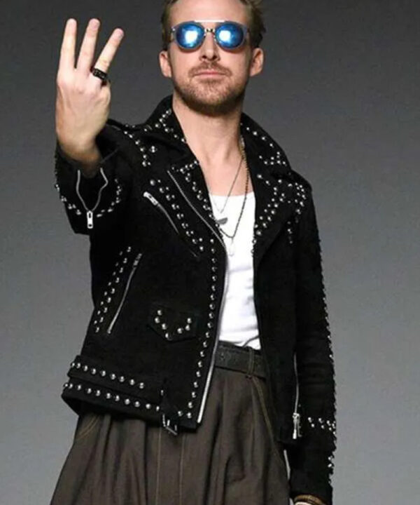 Saturday Night Live Ryan Gosling Studded Leather Jacket