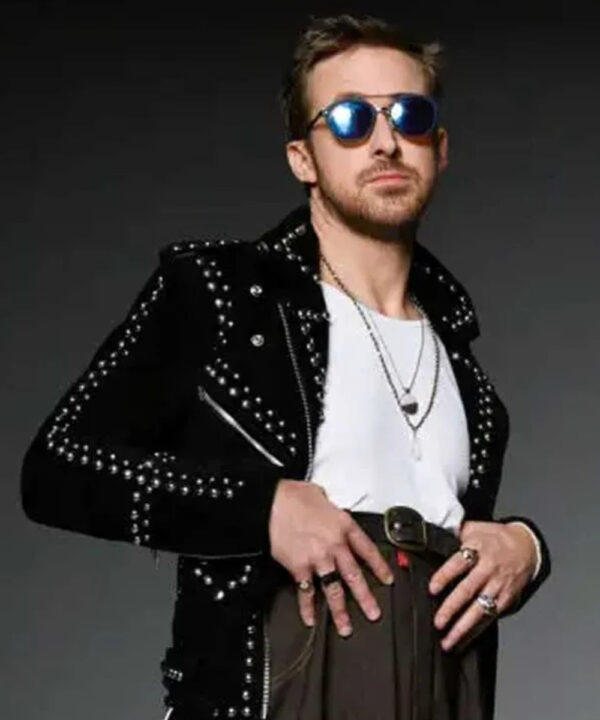 Saturday Night Live Ryan Gosling Studded Leather Jacket