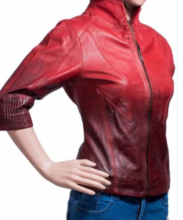 Scarlet Witch Avengers Age Of Ultron Red Jacket
