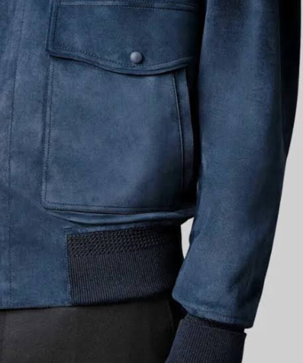 Seong Gi-hun Squid Game S02 Blue Suede Jacket