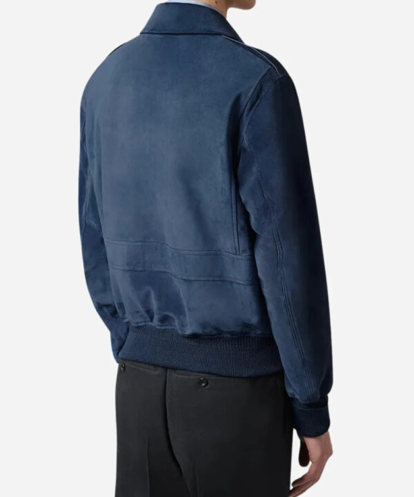 Seong Gi-hun Squid Game S02 Blue Suede Jacket