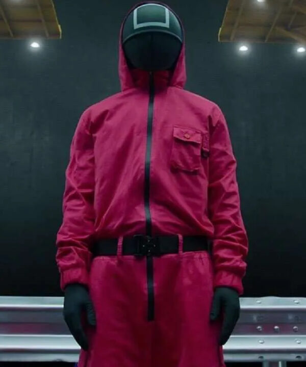 Squid Game Guard Pink Jumpsuit