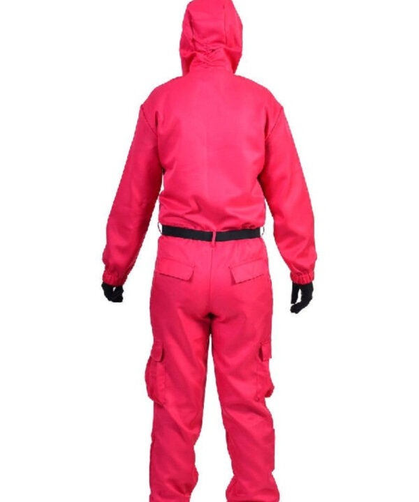 Squid Game Guard Pink Jumpsuit