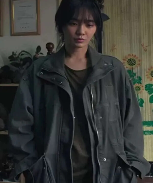 Squid Game S02 Park Gyuyoung Grey Jacket