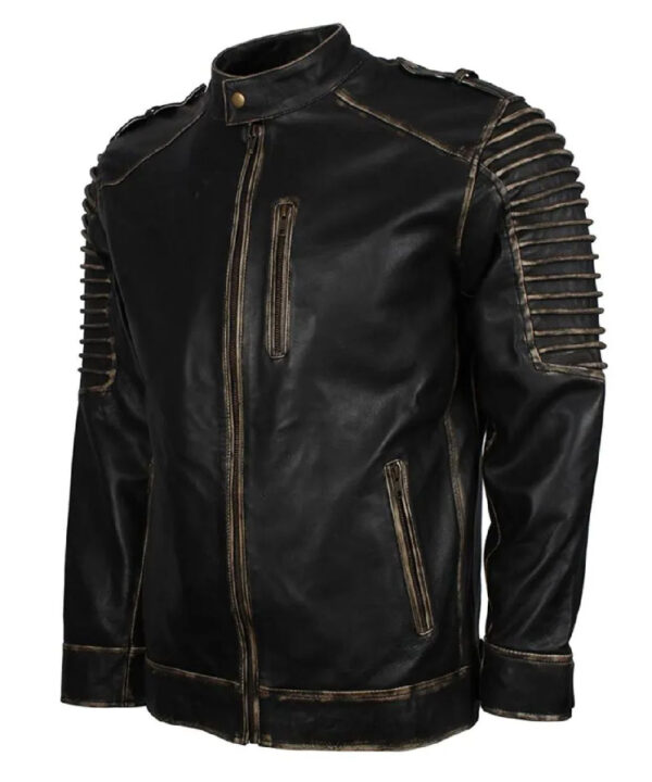 Suicide Squad Joker Black Biker Jacket