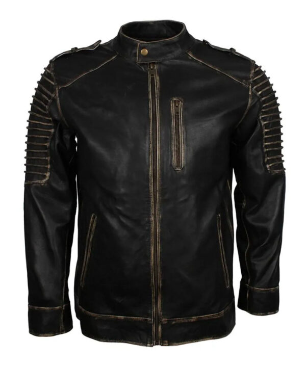 Suicide Squad Joker Black Biker Jacket