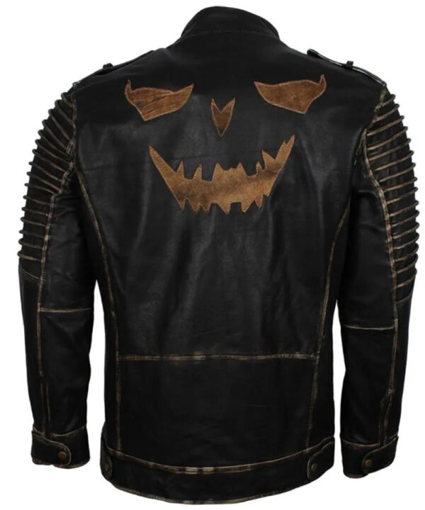 Suicide Squad Joker Black Biker Jacket