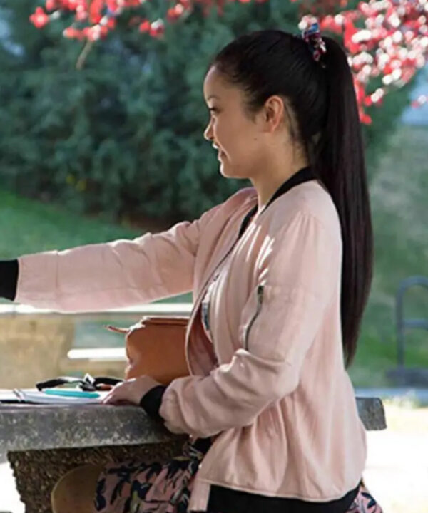 The Boys Lana Condor Pink Jacket