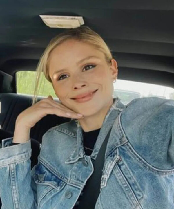 The Boys S03 Erin Moriarty Sky Blue Denim Trucker Jacket