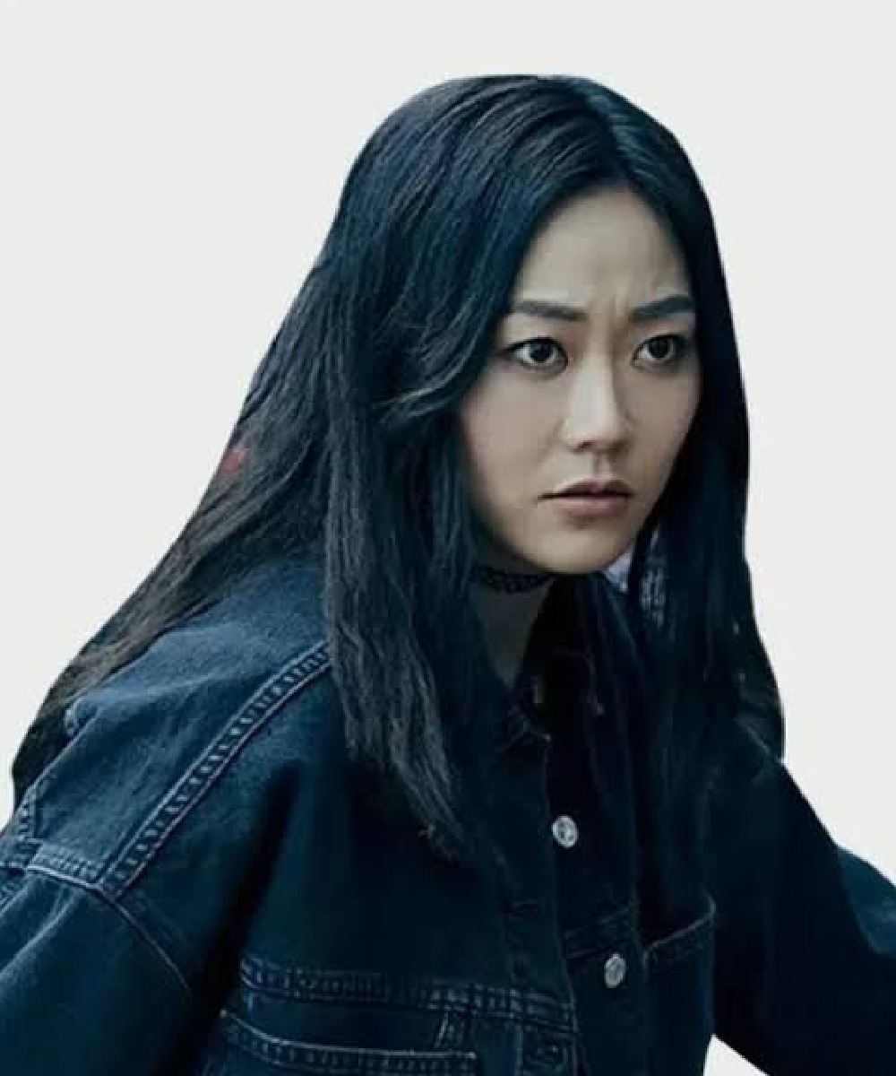 The Boys S03 Kimiko Miyashiro Dark Blue Denim Jacket