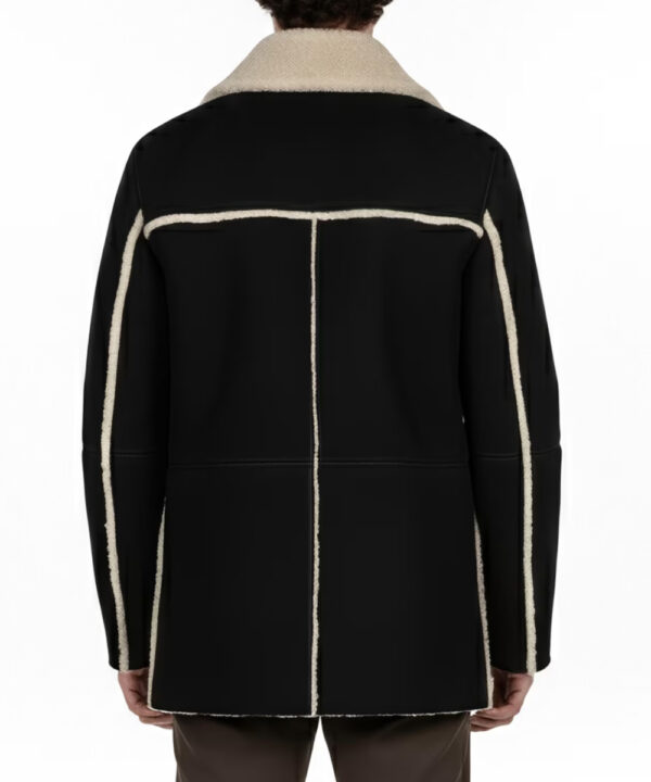 The Boys S05 Jack Quaid Black Suede Shearling Jacket