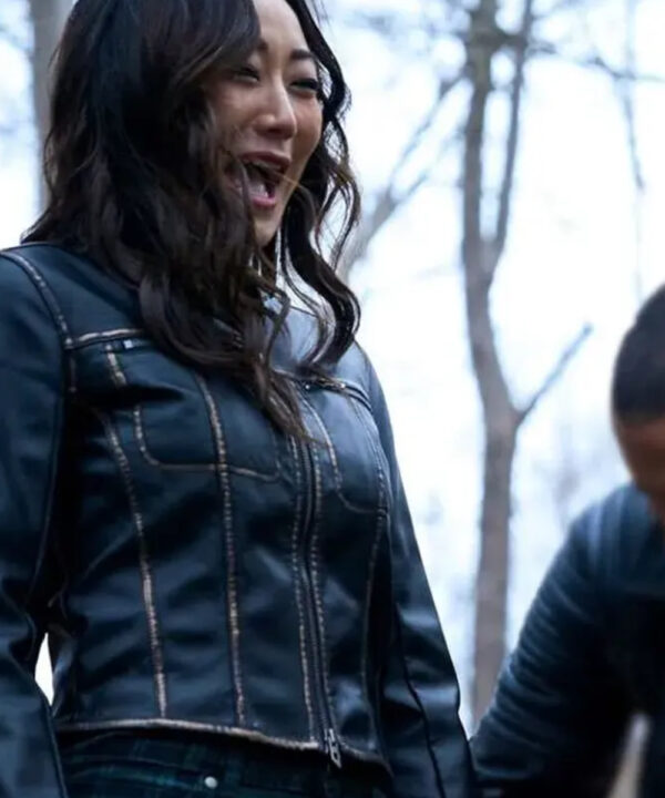 The Boys S05 Kimiko Miyashiro Leather Jacket