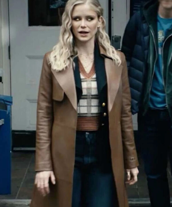 The Boys Season 04 Annie January Brown Trench Coat