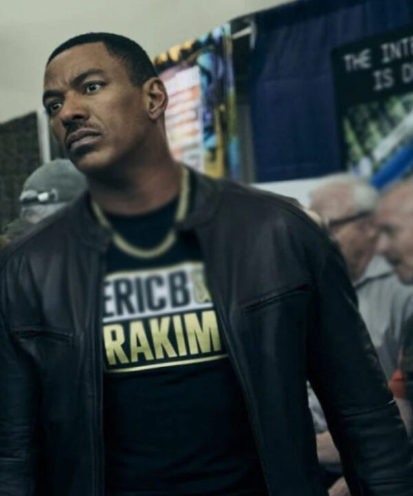 The Boys Season 04 Jessie T Usher Black Leather Jacket