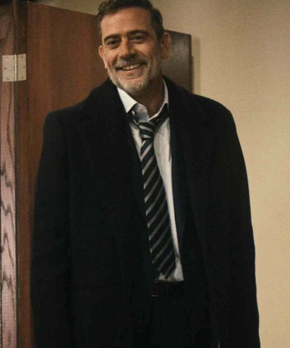 The Boys Season 4 Jeffrey Dean Morgan Black Trench Coat
