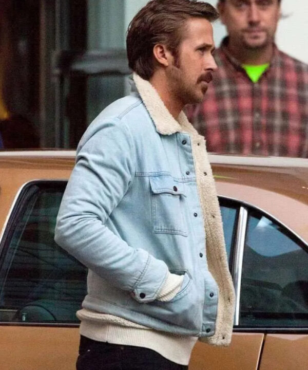 The Nice Guys Ryan Gosling Jacket Fur denim