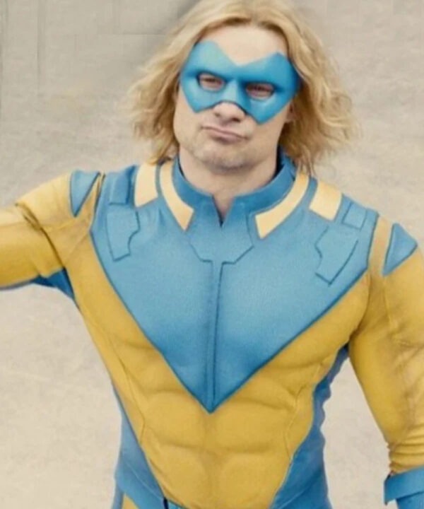 The Suicide Squad 2 Javelin Yellow and Blue Jacket