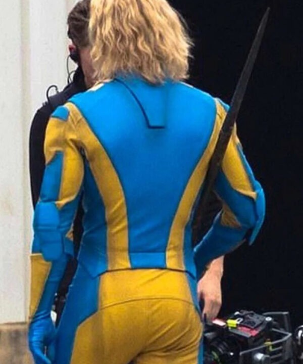 The Suicide Squad 2 Javelin Yellow and Blue Jacket