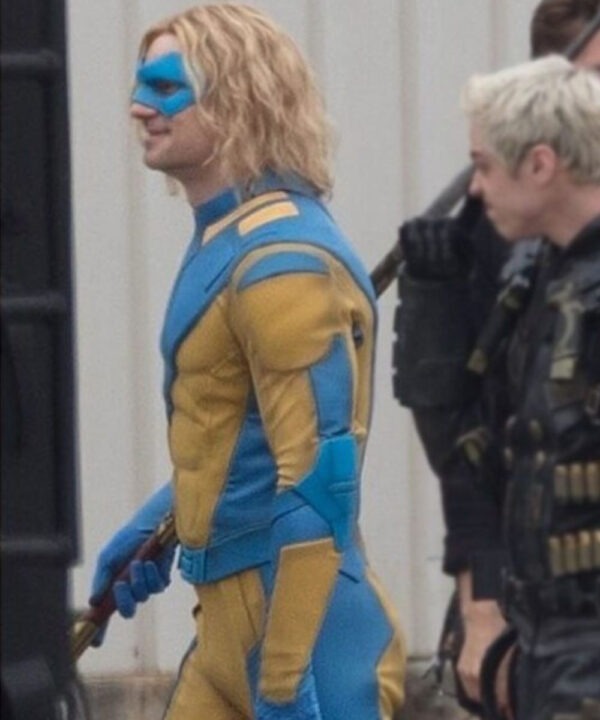 The Suicide Squad 2 Javelin Yellow and Blue Jacket