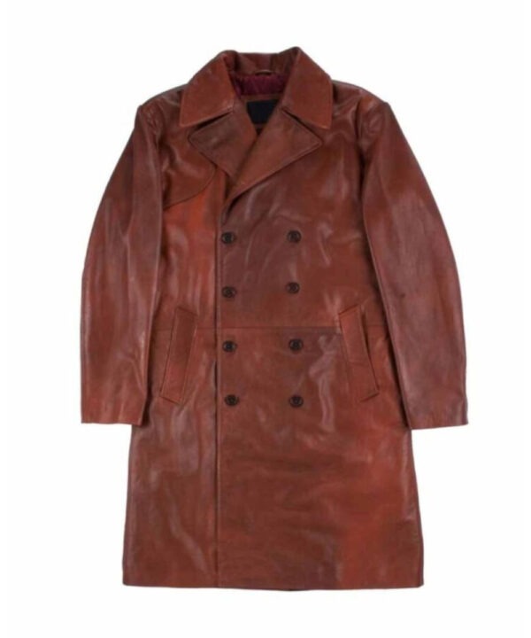 The Suicide Squad Will Smith Brown Trench Coat