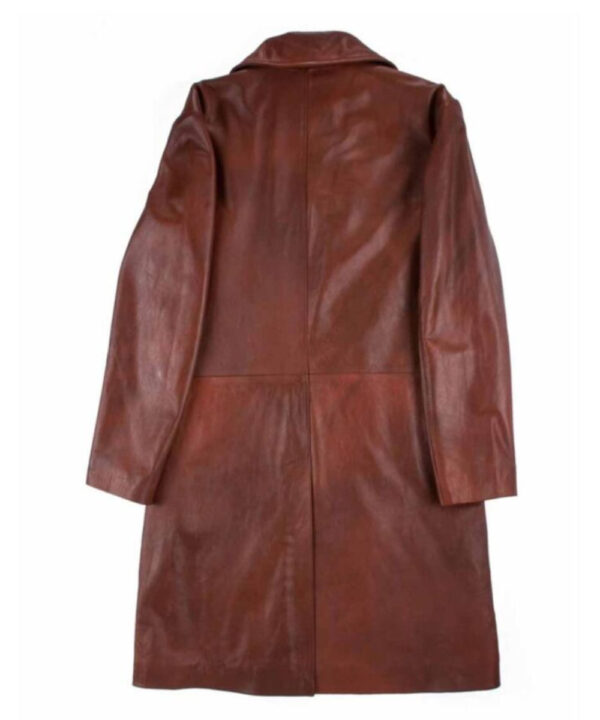 The Suicide Squad Will Smith Brown Trench Coat