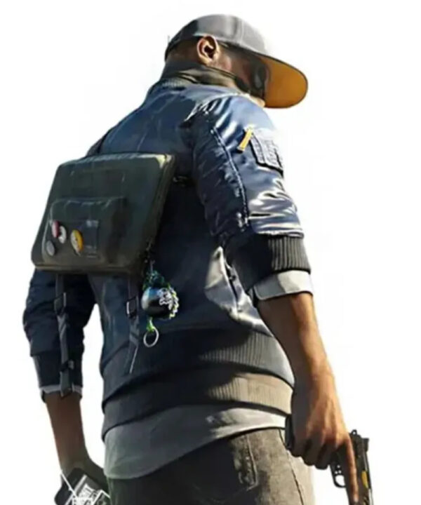Watch Dogs 2 Marcus Holloway Blue Bomber Jacket