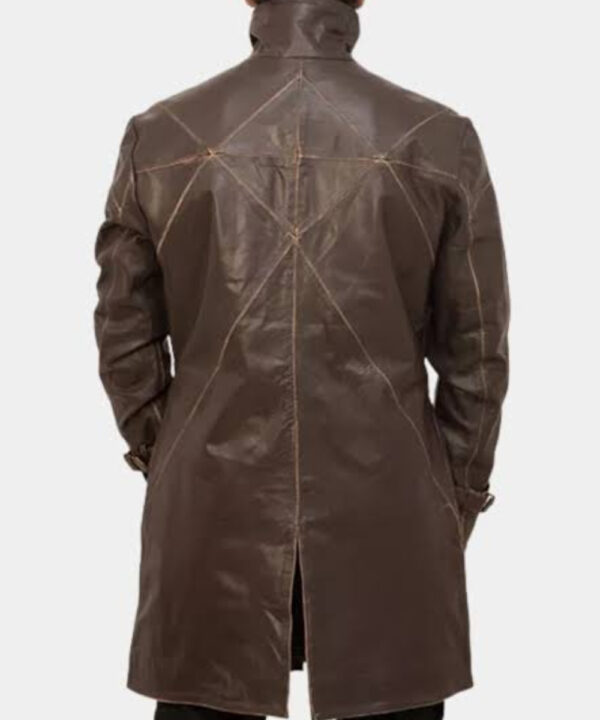 Watch Dogs Legion Bloodline Aiden Pearce Leather Coat