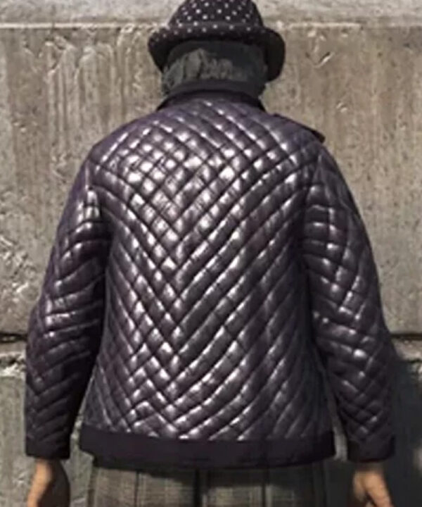 Watch Dogs Legion Helen Dashwood Quilted Leather Jacket