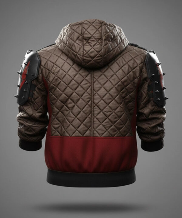 Wild Hunt Phantom Liberty Black Cyberpunk Leather Jacket