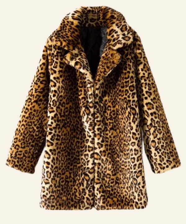 Women’s Cheetah Print Coat – Bold Fashion Style