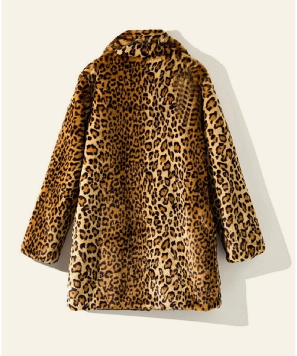 Women’s Cheetah Print Coat – Bold Fashion Style