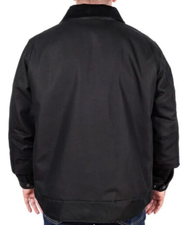 Yellowstone Dutton Ranch Black Work Jacket