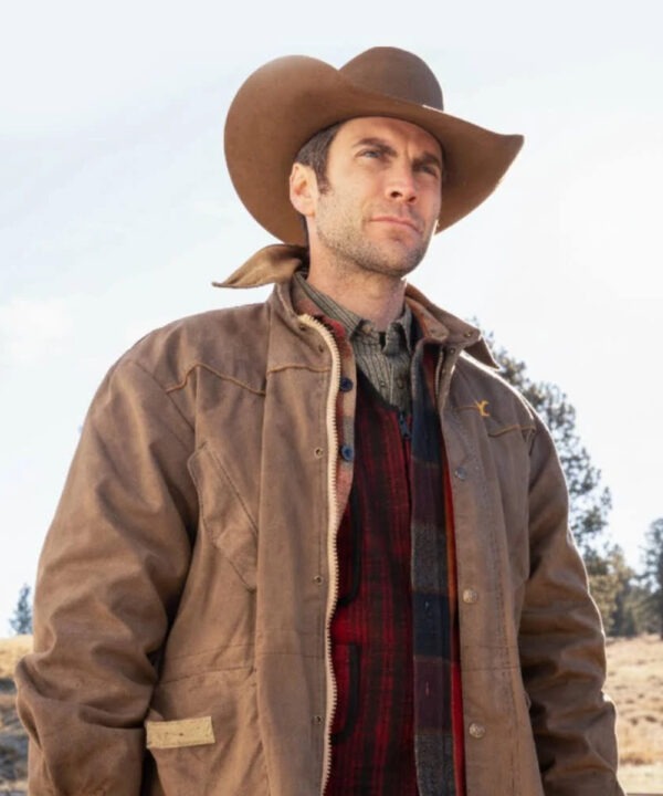 Yellowstone-Inspired Jamie Dutton Brown Ranch Jacket
