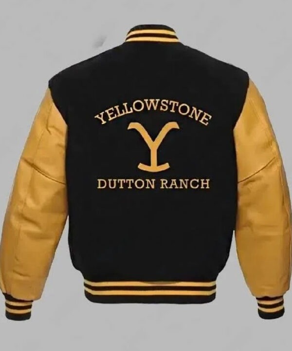 Yellowstone-Inspired Ranch Letterman Jacket